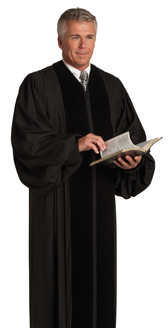 Black Clergy Robes | Clergy Apparel - Church Robes